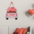 thumbnail image 6 of Valentine's Day Heart Hanging Decorations for Front Door, Kitchen Wall Decor Valentine Decorations, Window Decorations for Wedding Party, 6 of 6