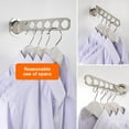 LNKOOO Laundry Hangers Wall Mount Clothes Hanger Rack Laundry Room lnkooo-laundry-hangers-wall-mount-clothes-hanger-rack-laundry-room