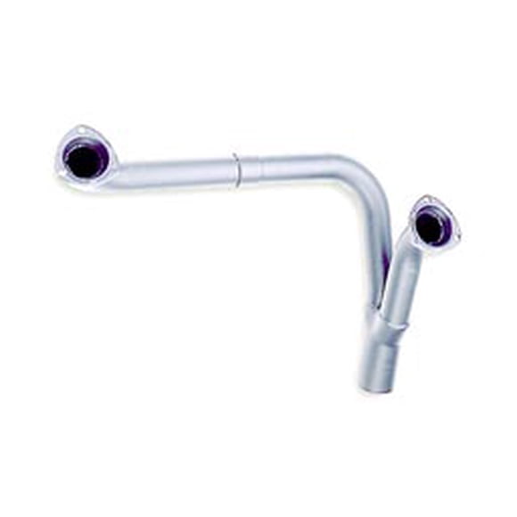 Flow Tech 11504YFLT Tuyau d'Échappement Tuyau de Croisement Y pour une Utilisation avec 11504FLT; Acier Aluminisé; Tuyau de 3 Pouces de Diamètre; Sans Convertisseurs Catalytiques