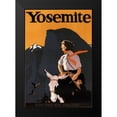 thumbnail image 2 of Vintage Apple Collection 11x14 Black Modern Framed Museum Art Print Titled - Yosemite Orang, 2 of 5