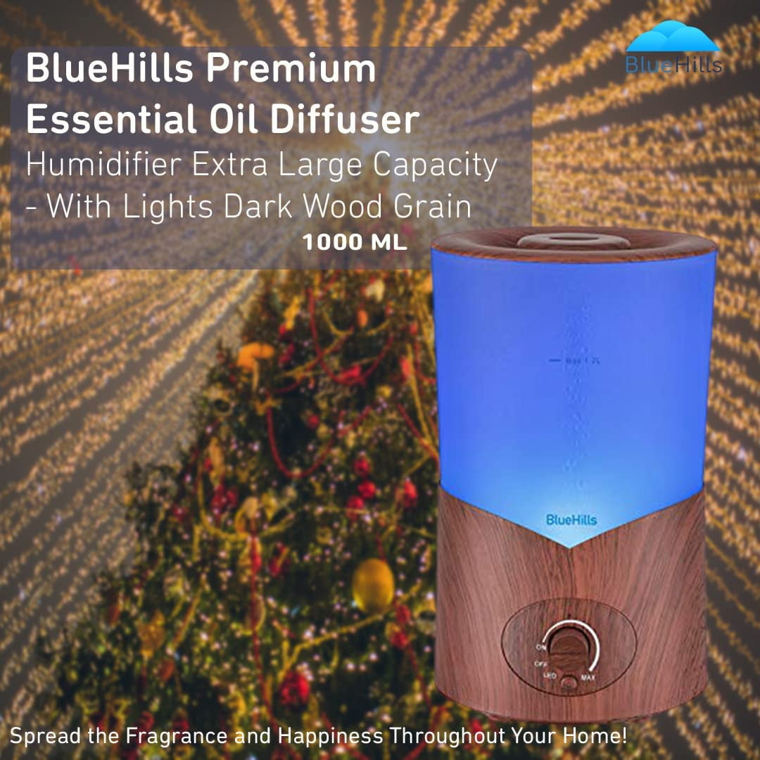 BlueHills Premium 2500 ML XL Essential Oil Diffusers for Large Room