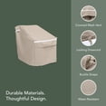 thumbnail image 4 of Covermates Outdoor Chair Cover - 30"W x 38"D x 36"H, 900D Polyester, Weatherproof, 4 of 7
