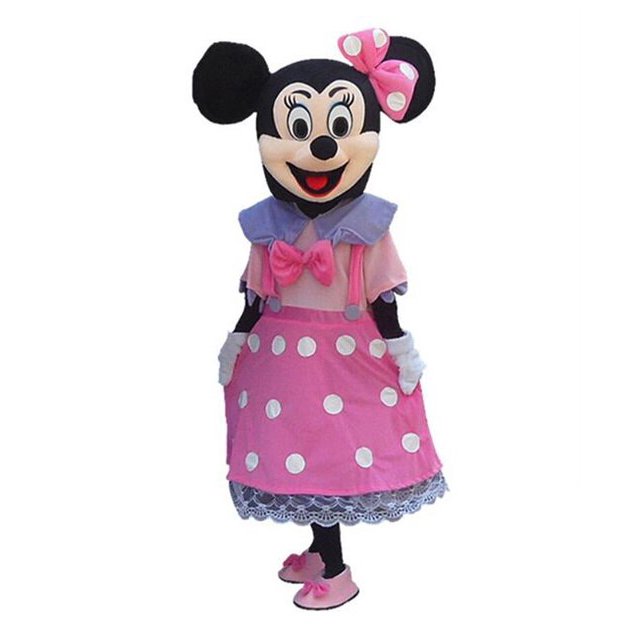 New Disney Mickey Minnie Mouse Mascot Set Classic Cartoon Characters Advertising Event Party Adult Costume Large Mascots Model170-185CM Gao Jinjia LED