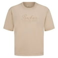 thumbnail image 2 of Men's Levelwear Khaki Colorado Rockies Ethereal Oversized Luxe Signature Knit T-Shirt, 2 of 3