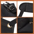 thumbnail image 3 of Miangastore Tablier Toile Noire Imperméable 1Ensemble 30.7x25.2 Po, 3 of 8