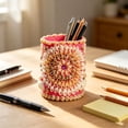 thumbnail image 1 of Portalápices con forma de concha marina | Organiza tus artículos de escritorio | Accesorio de decoración playera para la oficina en casa, 1 of 6