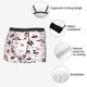 thumbnail image 3 of Balery Dachshund Dog Puppy Calzoncillos bóxer para hombre, ropa interior de algodón suave y transpirable con cinturilla de nailon-XX-Large, 3 of 5