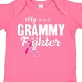 thumbnail image 4 of Inktastic Breast Cancer Awareness My Grammy is a Fighter Boys or Girls Baby Bodysuit, 4 of 5