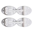 thumbnail image 1 of 2 Piezas De De Repuesto Para Escotilla De Soporte De Puerta Para RV Cargo Blanco SM SunniMix Titular de cierre de puerta, 1 of 6
