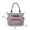 thumbnail image 2 of Fashion Printed Mummy Bag Handbag Baby Carriage Storage Bag Multifunctional strips, 2 of 8
