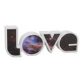 thumbnail image 3 of Luz blanca que funciona con USB o pilas para cumpleaños, festivales y ambientes de cielo estrellado. Letrero de amor LED decorativo, 3 of 8