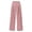 Pink, variant on Womens Wide Leg Pants Dressy Casual Straight Long Pants Button Down High Waisted Palazzo Lounge Pants with Pockets Size 2XL