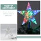 thumbnail image 3 of Fuente de alimentación USB de la estrella de la estrella de Navidad o la masa operada (no incluida) adorno de topper de árbol, 3 of 5