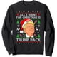 thumbnail image 5 of Para Navidad, lo único que quiero es el feo suéter, sudadera o pulóver de Trump., 5 of 5
