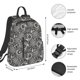 thumbnail image 2 of Fotbe Bicycles Parts Mochila Ligera para Hombres y Mujeres - Duradera y Resistente al Agua, Ideal para Escuela, Trabajo, Viajes y Uso Diario, 2 of 7