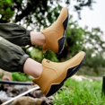 thumbnail image 3 of Rojeam Womens Mens Rain Boots Waterproof Water Shoes, 3 of 6