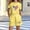 Yellow, variant on Girls Yellow USA Flag Heart Rhinestone Drip T-Shirt and Shorts Set Patriotic Summer Outfit for 4th of July 3-14Y,Size 13-14 T