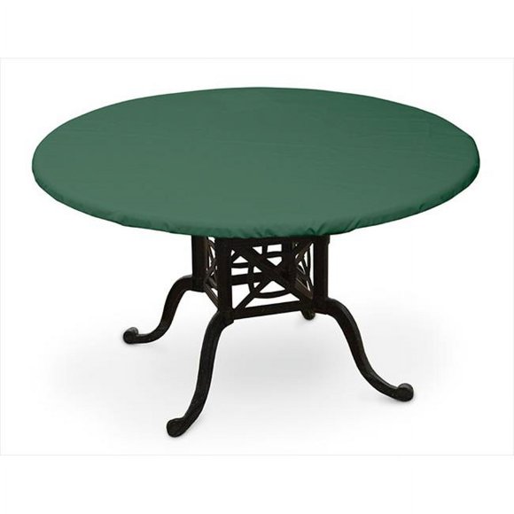 KoverRoos Weathermax 61560 50-Inch Round Table Top Cover, 54-Inch Diameter, Forest Green