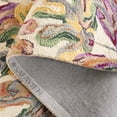 thumbnail image 5 of SAFAVIEH Blossom Tina Floral Area Rug, Ivory/Plum, 6' x 6' Round, 5 of 7