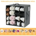 thumbnail image 2 of Paquete de 12 Zapatera Organizador, Caja de zapatos con cubierta transparente, 2 of 4