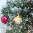 thumbnail image 1 of Fiudx Bola Navideña Transparente con Luz, Elegante Decoración para Ventana, Impresionante Colgante para Árbol de Navidad, Versátil Decoración Navideña para El Hogar y La Oficina, Tamaño 10 X 7 Cm, 1, 1 of 4