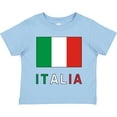 thumbnail image 3 of Inktastic Italy Flag & Italia Black Border Boys or Girls Toddler T-Shirt, 3 of 5