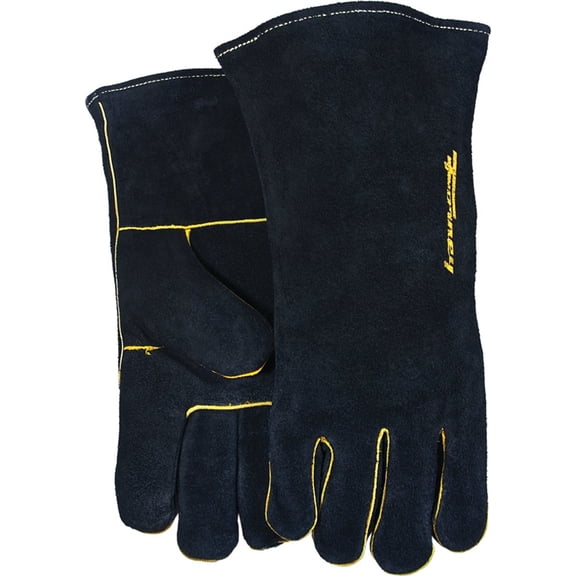 Forney Industries Inc 53425 Glove Welding Black Mens - Large