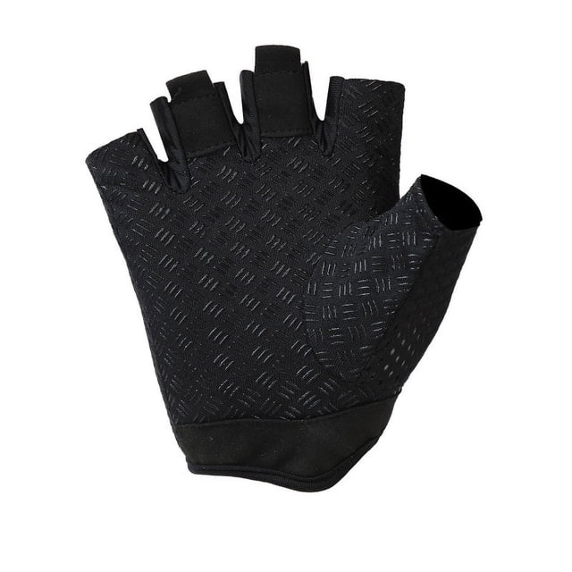Guantes de ciclismo de medio dedo, antideslizantes, con absorción de impactos, transpirables, para gimnasio, fitness al aire libre, guantes deportivos