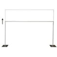 thumbnail image 4 of MONIPA Silver Arch Frame Stand Wedding Decor Heavy Duty Backdrop Display Rack Stylish, 4 of 13