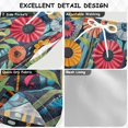 thumbnail image 2 of FORMRS Boys Swim Trunks Quick Dry Mesh Liner Boardshorts Sizes XS-XL, Orange Colorful Flowers, 2 of 7