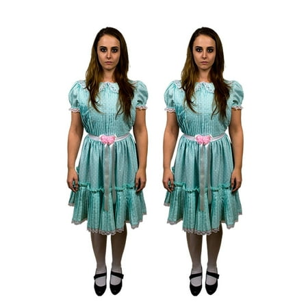 The Shining Grady Twins Adult Halloween Costume (Best Twin Costumes For Adults)