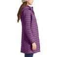 thumbnail image 4 of yillto Women Puffer Jackets Long Lightweight Padded Hoodie Coat Quilted Warm Knee Length Coats, 4 of 7