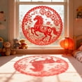 thumbnail image 6 of Misright 20Pcs Year of Horse Static Window Sticker 2026 Chinese New Year Decorations, 6 of 8