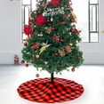 thumbnail image 3 of Christmas Ornaments Christmas Tree Skirt 90CM Printed Tree Skirt Home Christmas Tree Decor, 3 of 9