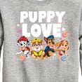 thumbnail image 3 of Paw Patrol - Puppy Luv Graphic Long Sleeve Fleece Sweatshirt, 3 of 6