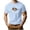 Light Blue Tshirts Shirts for Men, variant on DODADAWANJ Summer Tshirts for Men Fashion Cute Dog Graphic Tees Big and Tall Short Sleeve Tshirt Casual Crew Neck T Shirts White M