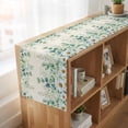 thumbnail image 6 of Table Runners 72 Inches Long Dress Scarves, Green Eucalyptus Leaves Farmhouse Kitchen Table Runner, Coffee Tablerunners, Daisy Summer Botanical Farmhouse 14x72 Inch, 6 of 9