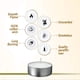 thumbnail image 4 of Set de 100 velas L'ner de Tea Light, sin perfume, 3,5 horas de combustión, 4 of 7