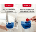 thumbnail image 2 of O-Cedar H2prO Microfiber Flat Mop System, H2prO 15in. Flat Mop Microfiber Mop Head Replacement (2-Pack), 2 of 4