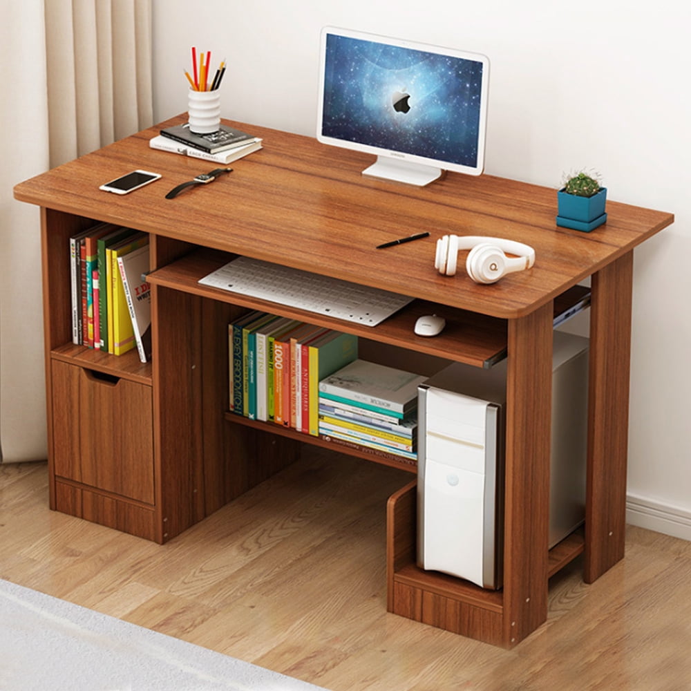 Computer Desk Table Workstation Home Office Furniture with 