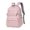 Pink, variant on Large Capacity Multi-functional Backpack for Women Outdoor Travel Daypack Casual Laptop Backpack for School Beige One Size
