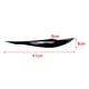 thumbnail image 2 of 2 embellecedores para párpados de faros delanteros de BMW Serie 3 F30 F31 318i 320i Negro brillante, 2 of 8
