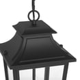 thumbnail image 4 of Hunter - Spring Cove 3-light Matte Black,  , Dimmable, Traditional Style, Rectangle Shaped, for Bedrooms, Bathrooms - 46084, 4 of 7