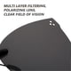 thumbnail image 4 of Clip On Sunglasses Rimless Clips Onto Nearsighted Glasses for Men Women, 4 of 5