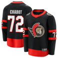 thumbnail image 1 of Ottawa Senators Thomas Chabot Fanatics Black Home Casual Embroidered Jersey - L, 1 of 2