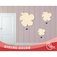 thumbnail image 3 of Bigger Better | Unfinished Wood Hibiscus Flower Silhouette |  DIY Craft Cutout 18" / 1/2", 3 of 3