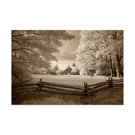 Trademark Fine Art 'Eagle Bluff Lighthouse Door County Wisconsin 2' Canvas Art by Monte Nagler