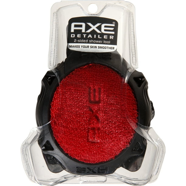 Axe Detailer 2Sided Shower Tool, Colors May Vary 1 ea
