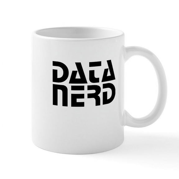 CafePress - DATA NERD 2 Mugs - 11 oz Ceramic Mug - Novelty Coffee Tea Cup