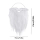 thumbnail image 3 of Xihbxyly Barba de Papá Noel, Barba Postiza Blanca Suave, Diseño Realista, Material Cómodo, Accesorio para Fiestas, Decoración Navideña, Fácil de Usar, Tamaño 23 X 19 X 4 Cm, 3 of 6